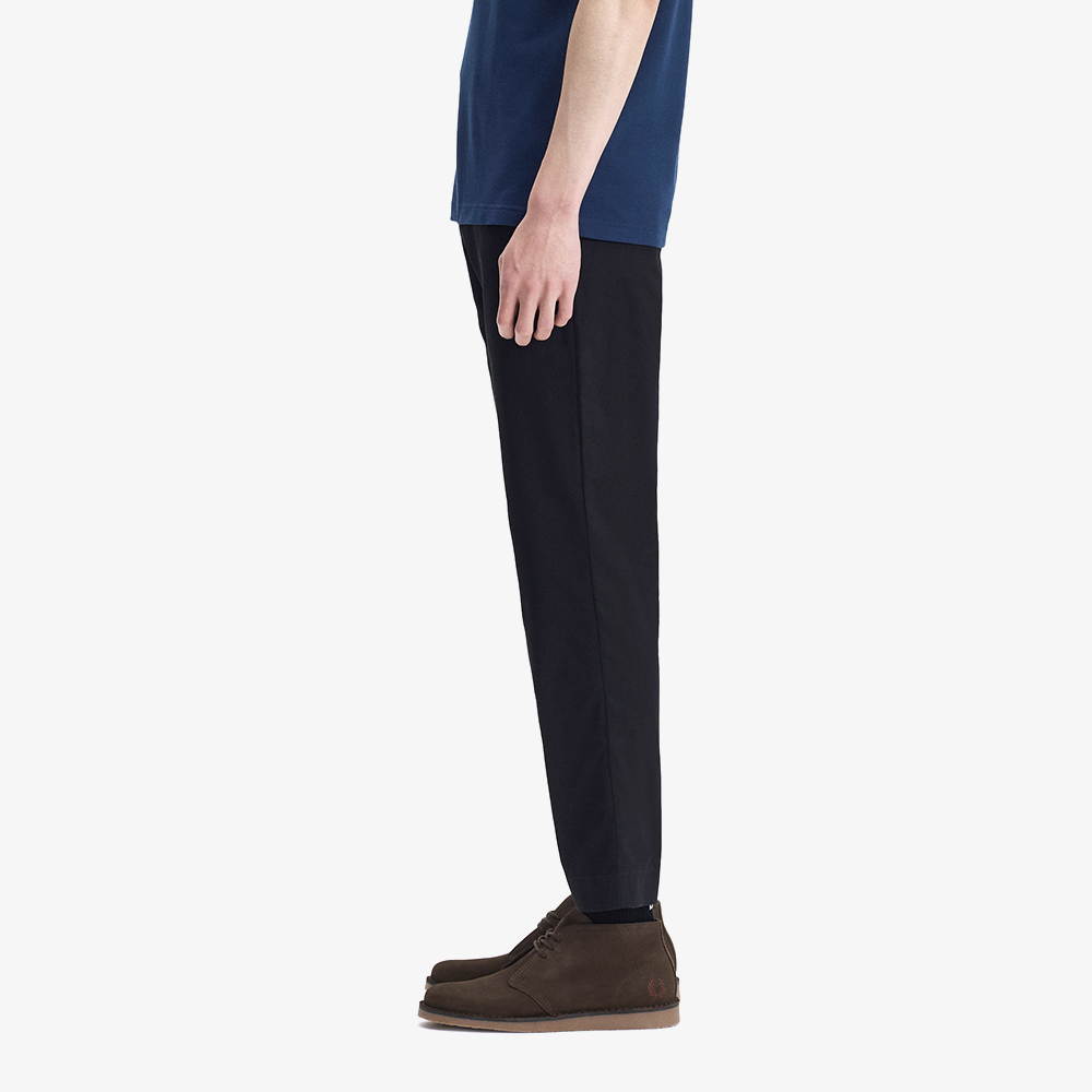 프레드페리 슬림핏 트윌 트라우저 블랙(Fred Perry Slim Fit Twill Trousers Black) - 2