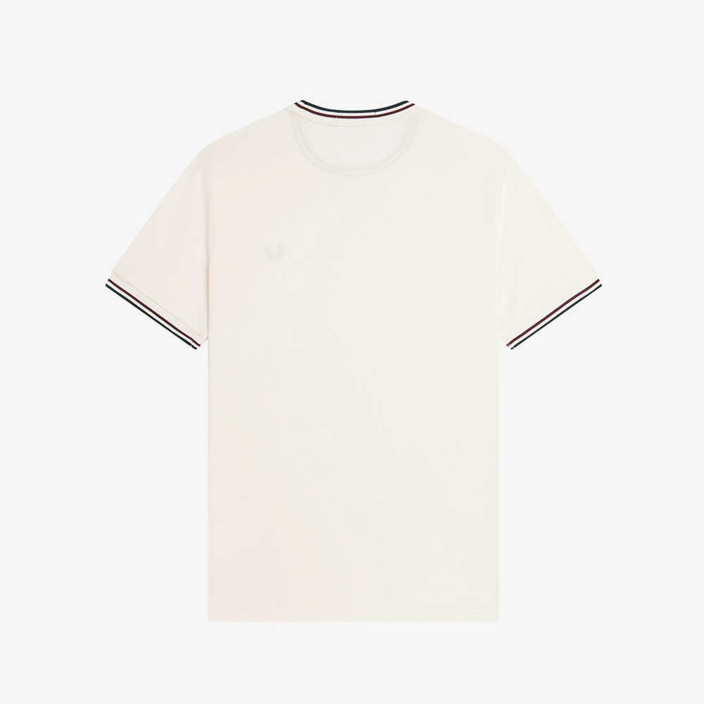 프레드페리 트윈 팁 티셔츠 에크루 옥스블러드 그래스루츠(Fred Perry Twin Tipped T-Shirt Ecru Oxblood Grassroots) - 6