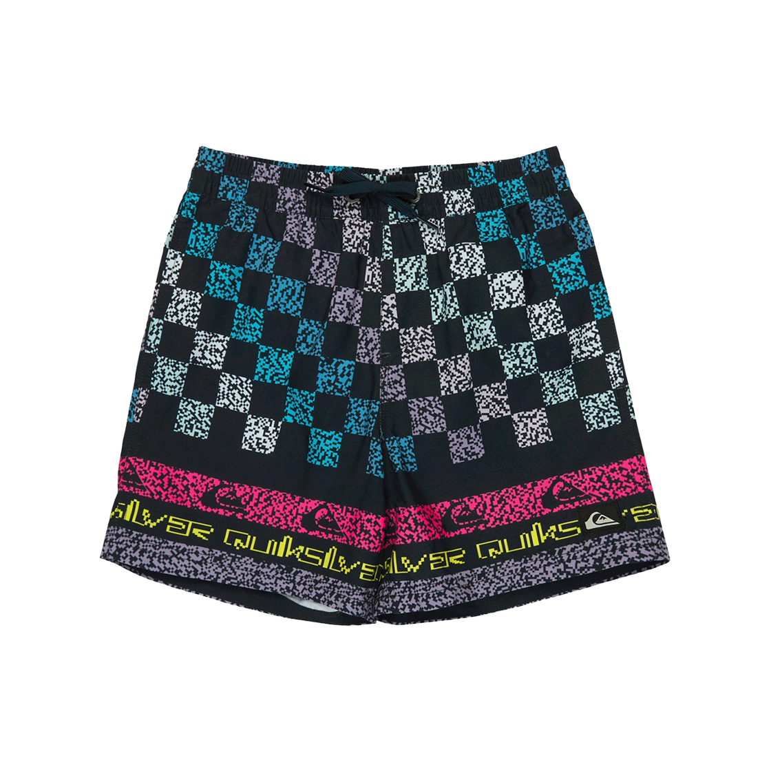 퀵실버 에브리데이 프린트 14인치 주니어용 발리숏 (KG21KS016KTP)(QUIKSILVER Everyday Print 14-Inch Junior Volley Shorts (KG21KS016KTP)) - 1