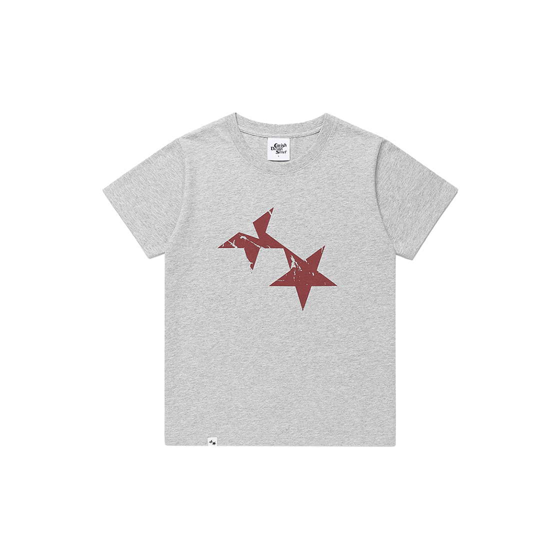 카비시 W 트윈 스타 숏슬리브 티셔츠 그레이(CAVISH W Twin Star SS Tee Grey)