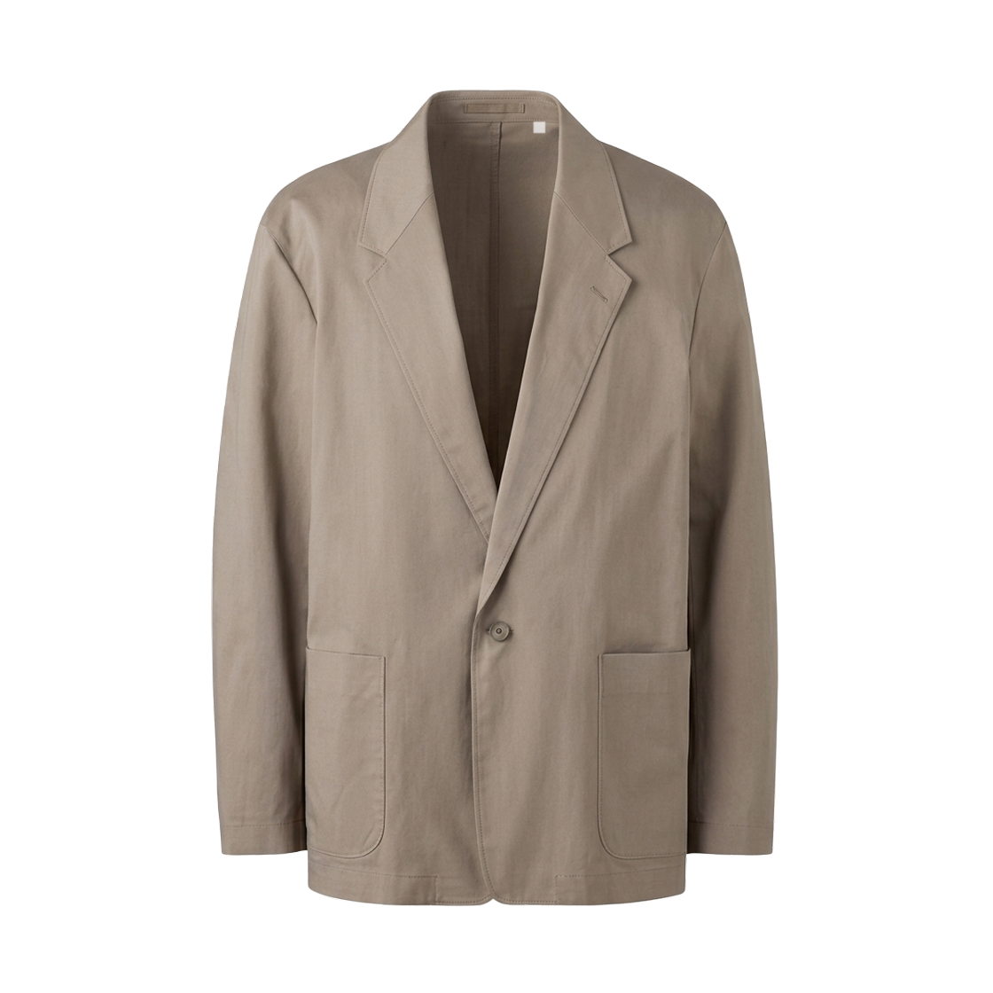 483836-34 Uniqlo U Relaxed Fit Jacket Brown