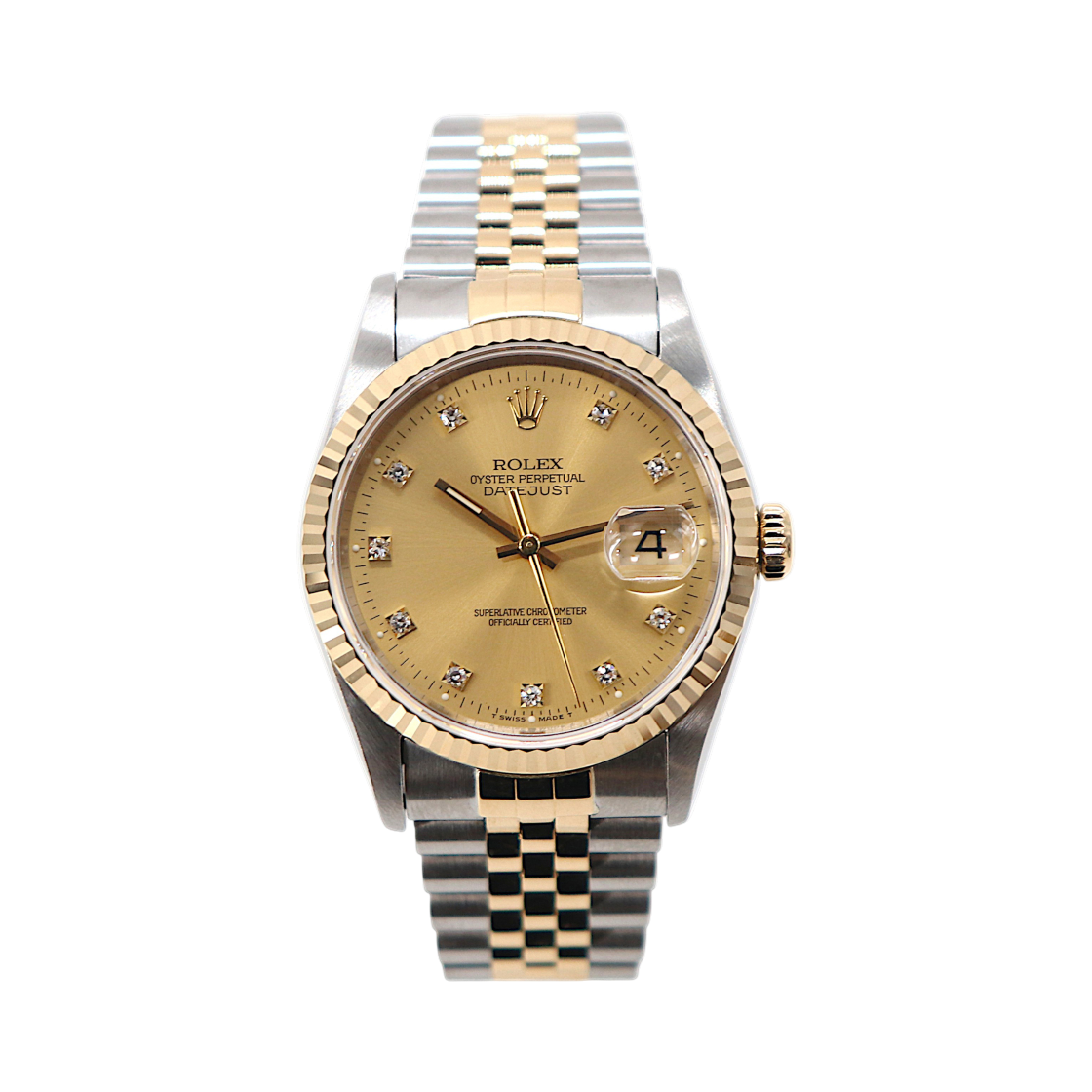 ITS3R2KAARWR Rolex Datejust 36mm Two-Tone 10P 16233