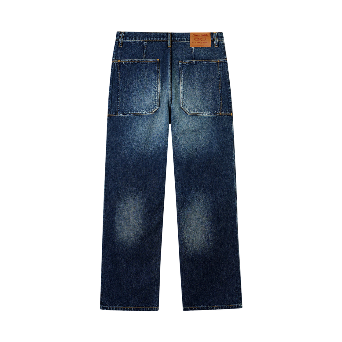 플랙 시오타 메이드 가드너 스트레이트 데님 러스트 워시드(Plac Shiota Made Gardener Straight Denim Rust Washed) - 2