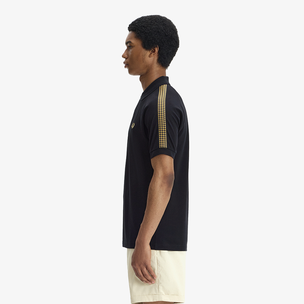 프레드페리 크로스 테입 폴로 셔츠 블랙(Fred Perry Cross Tape Polo Shirt Black) - 2