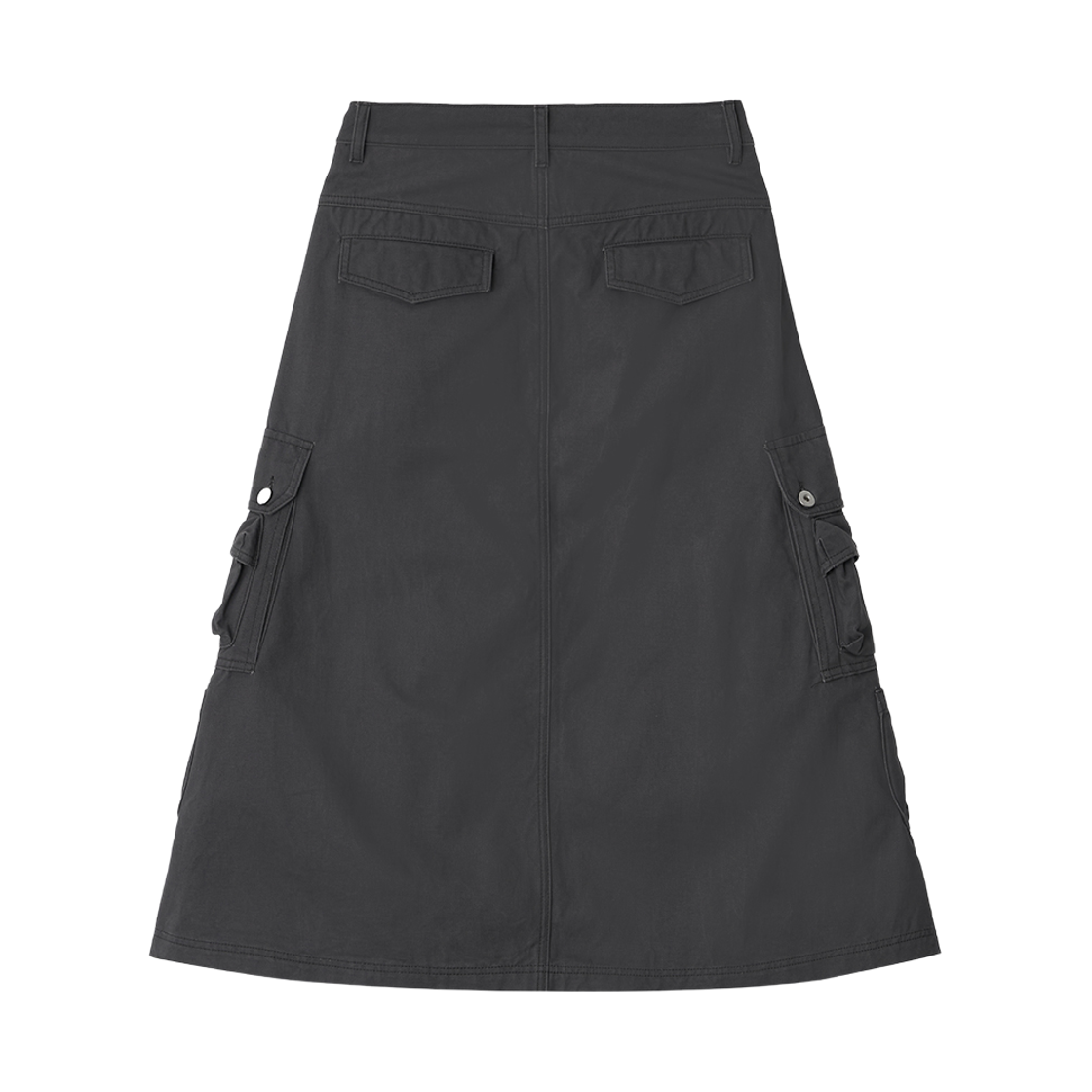 콜아웃뉴이어 멀티 포켓 카고 스커트 / 차콜(CONY Multi Pocket Cargo Skirt / Charcoal) - 2