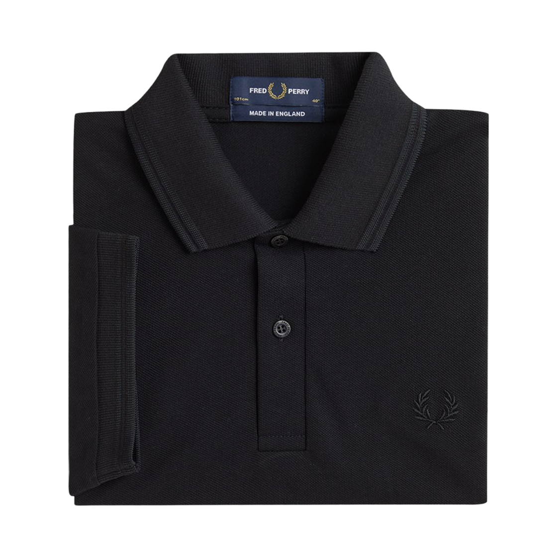 프레드페리 M12 트윈 팁 프레드페리 셔츠 블랙 블랙(Fred Perry Twin Tipped Fred Perry Shirt (M.I.E) Black Black) - 6