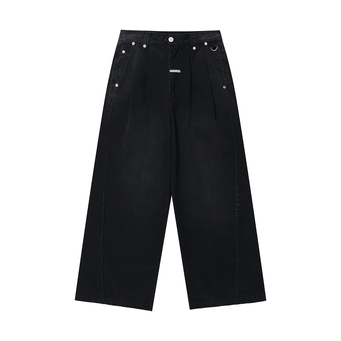 VH2GSUPA10AKH Thevinylhouse Sag Wide Belted Pants Khaki