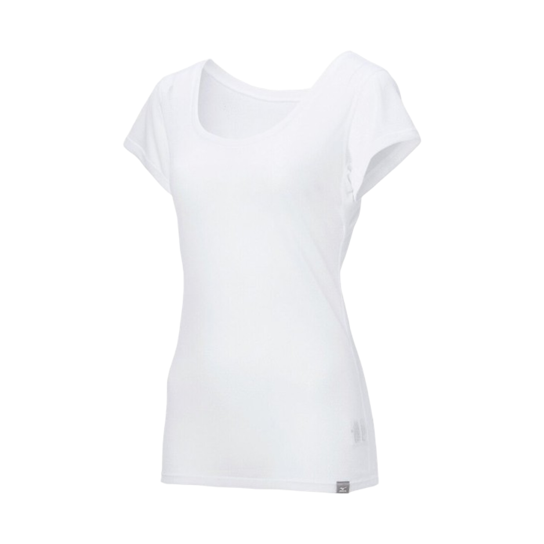 C2JAD31101 (W) Mizuno Premier Cool Inner Dry Aeroflow Crewneck Short Sleeve Shirt White