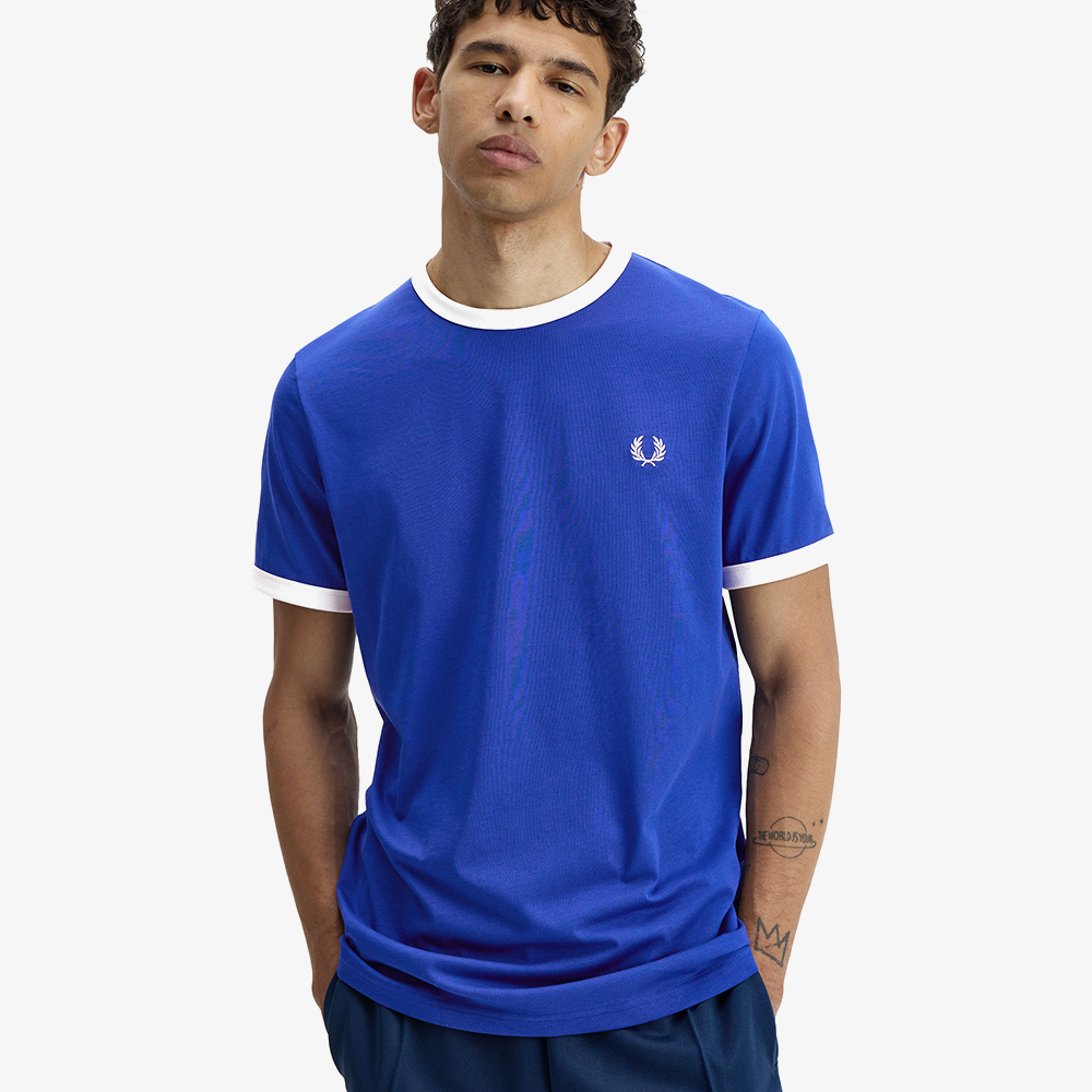 프레드페리 링어 티셔츠 소호이클립스 스노우화이트(Fred Perry Ringer T-Shirt Soho Eclipse Snow White) - 3