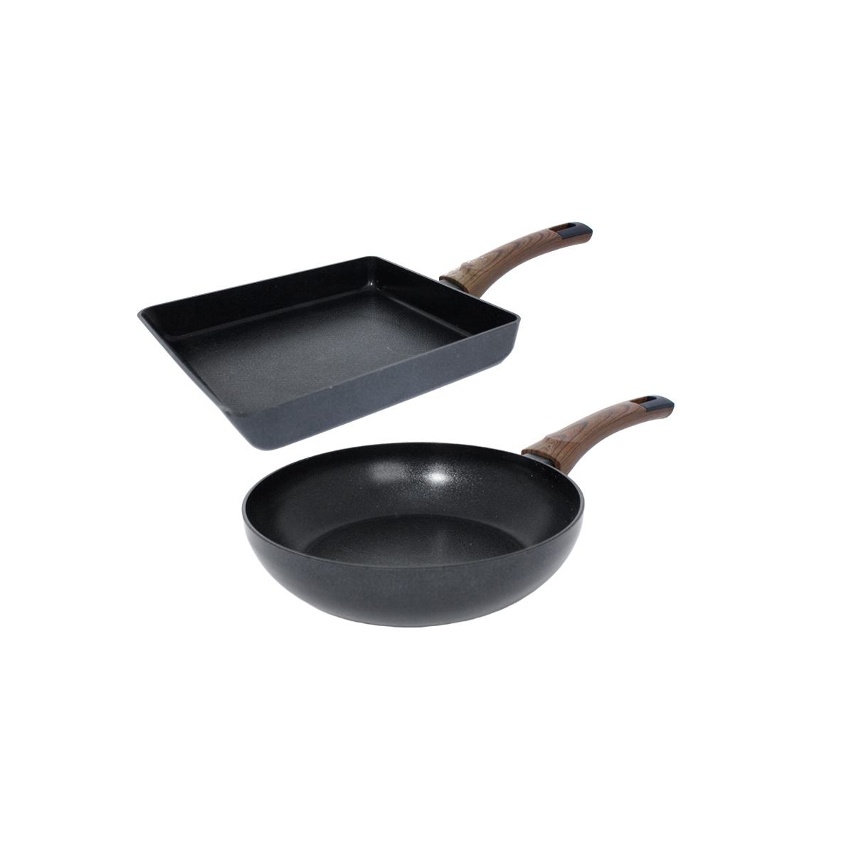 실바트 까리노 IH 인덕션 프라이팬 2종 세트 24사각+24팬(Silvat Carino IH Induction Frying Pan Set of 2 24 Square + 24 Pan)