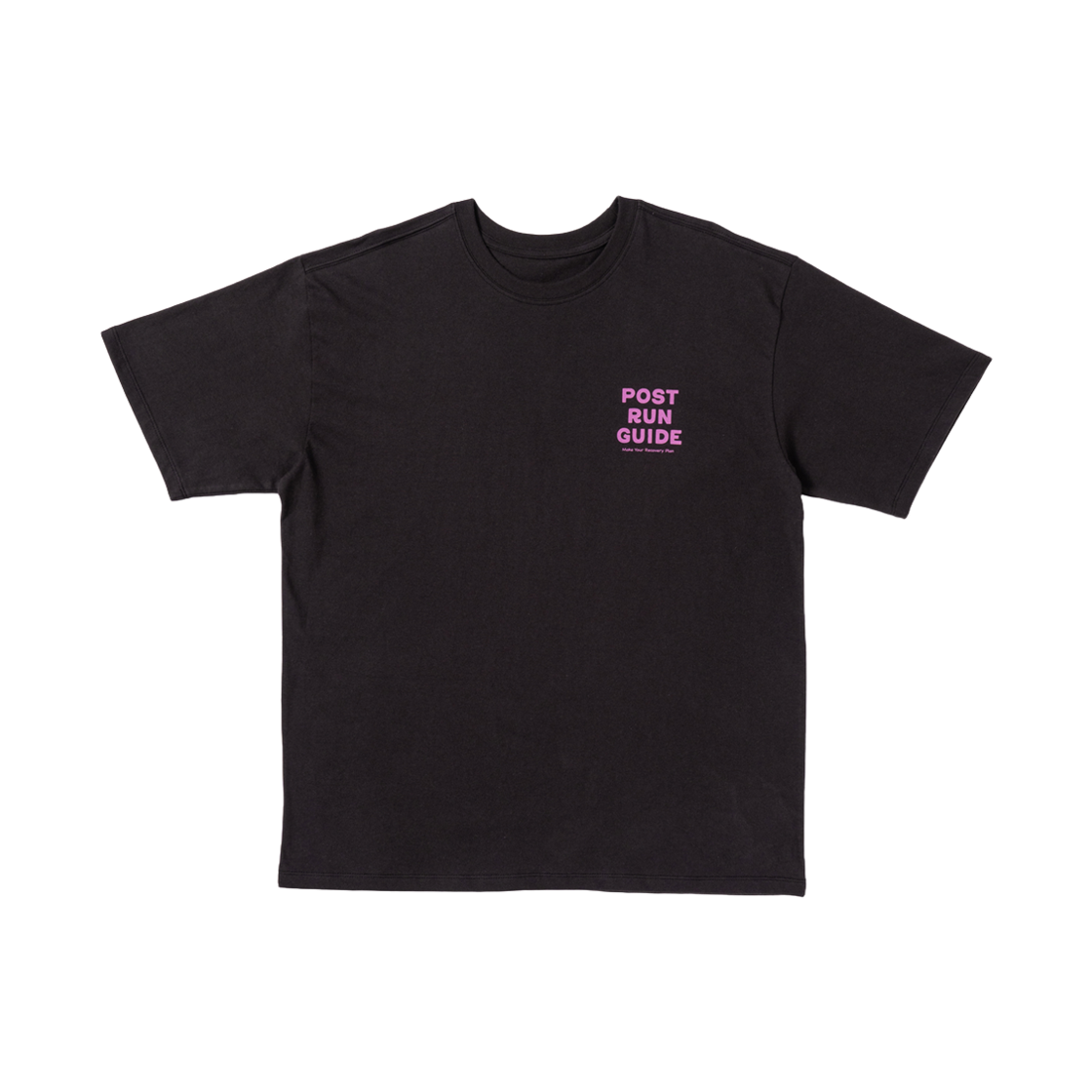 빅웨이브 컬렉티브 포스트 런 가이드 반팔 티셔츠 다크차콜(BIGWAVE COLLECTIVE Post Run Guide Tee Dark Charcoal) - 2