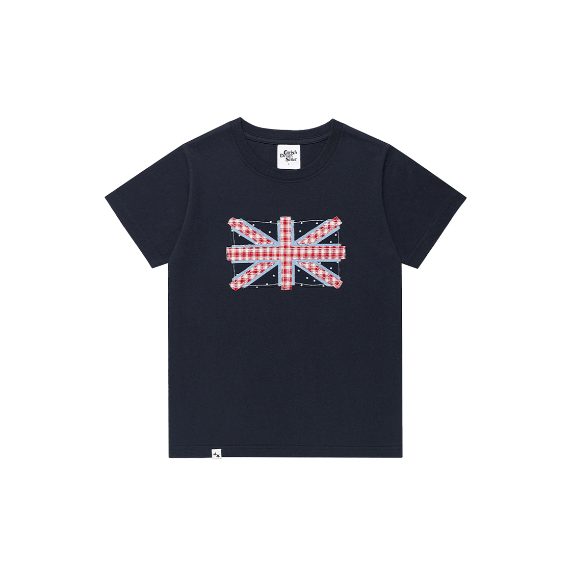 CV2GMFT517ANV CAVISH Union Jack SS Tee Navy