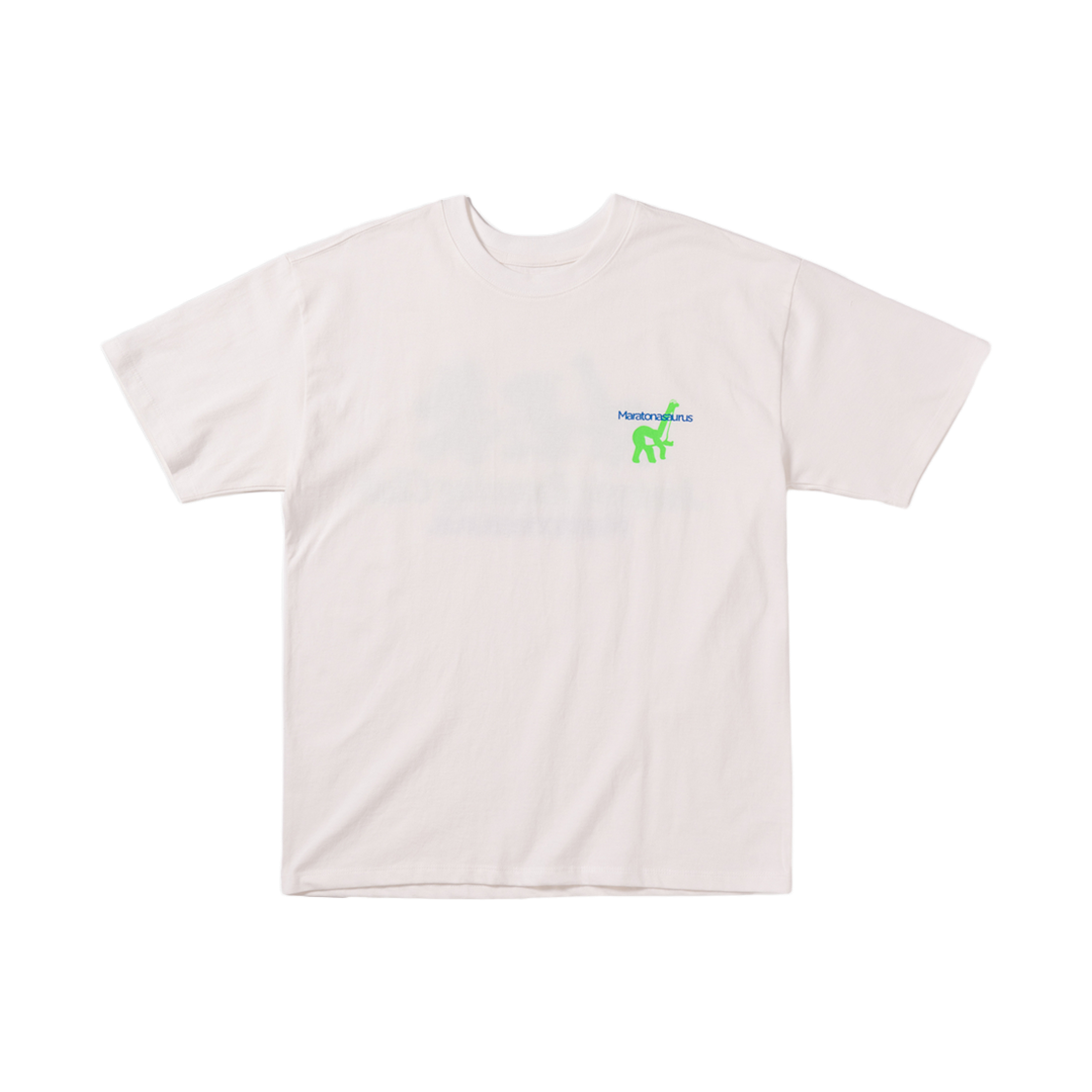 빅웨이브 컬렉티브 공룡 러닝 클럽 반팔 티셔츠 오프 화이트(BIGWAVE COLLECTIVE Jurassic Running Club Tee Off White) - 2