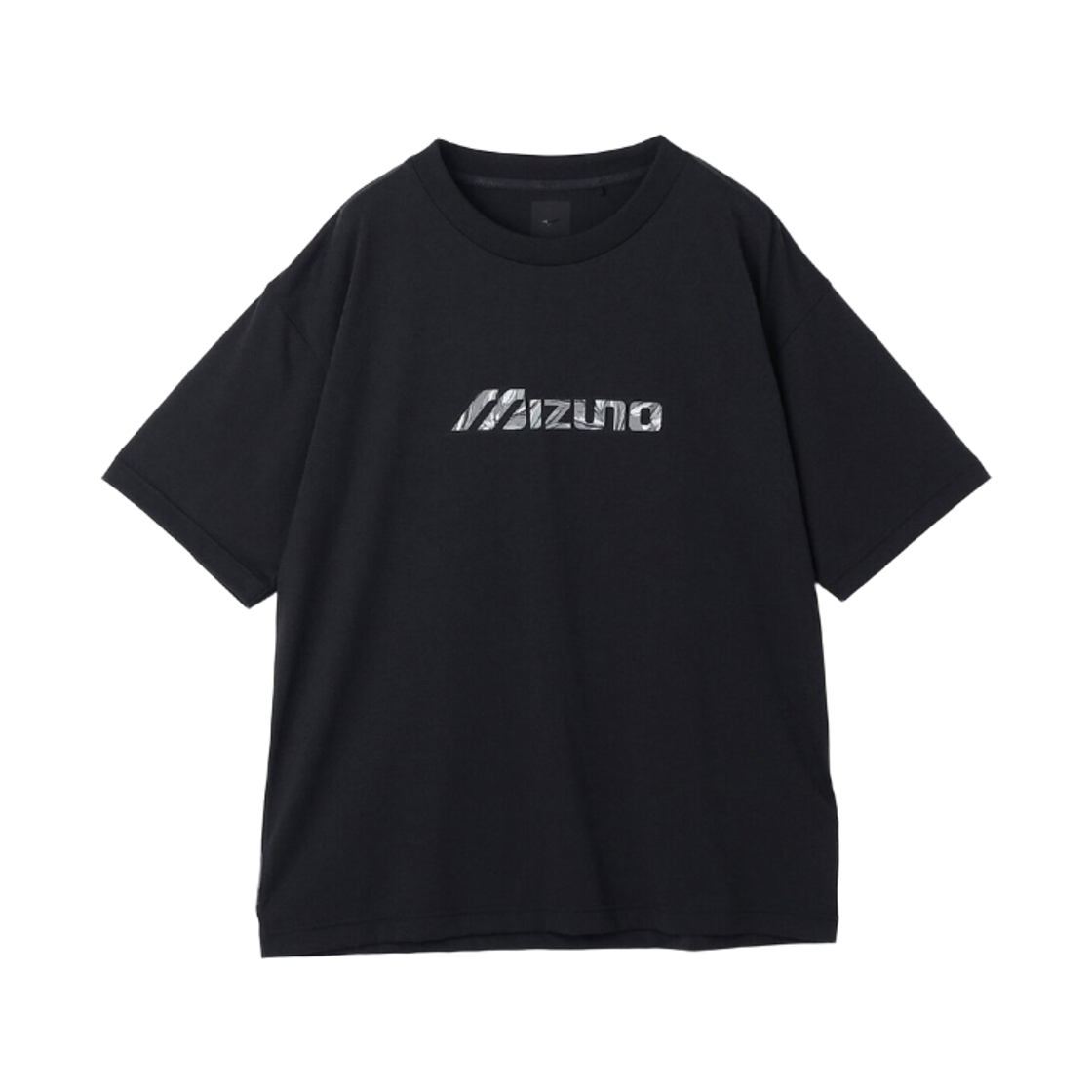 D2MAD01209 Mizuno Recycled Graphic T-Shirt Black