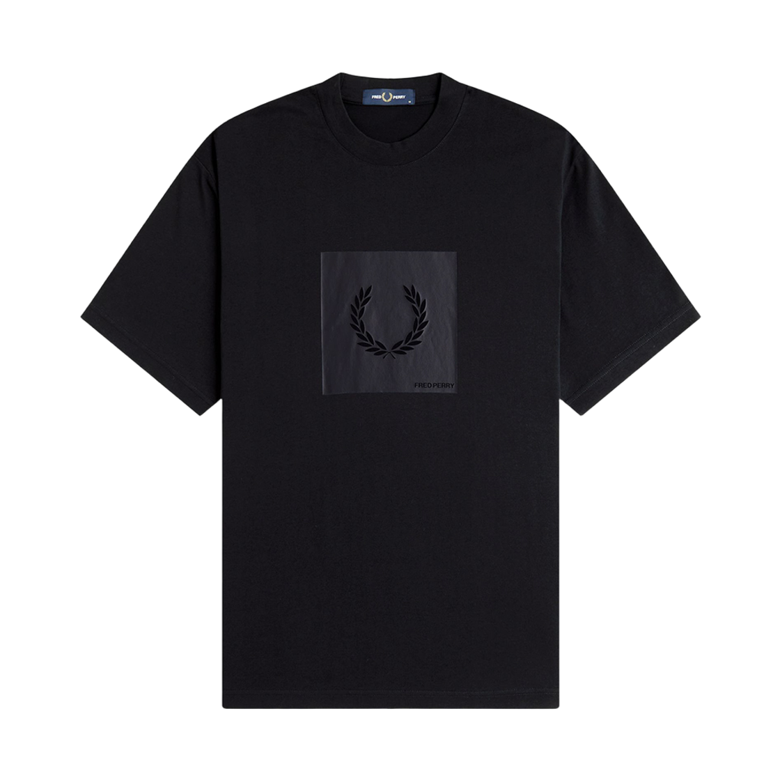 AFPM2612404-102 Fred Perry Box Graphic T-Shirt Black