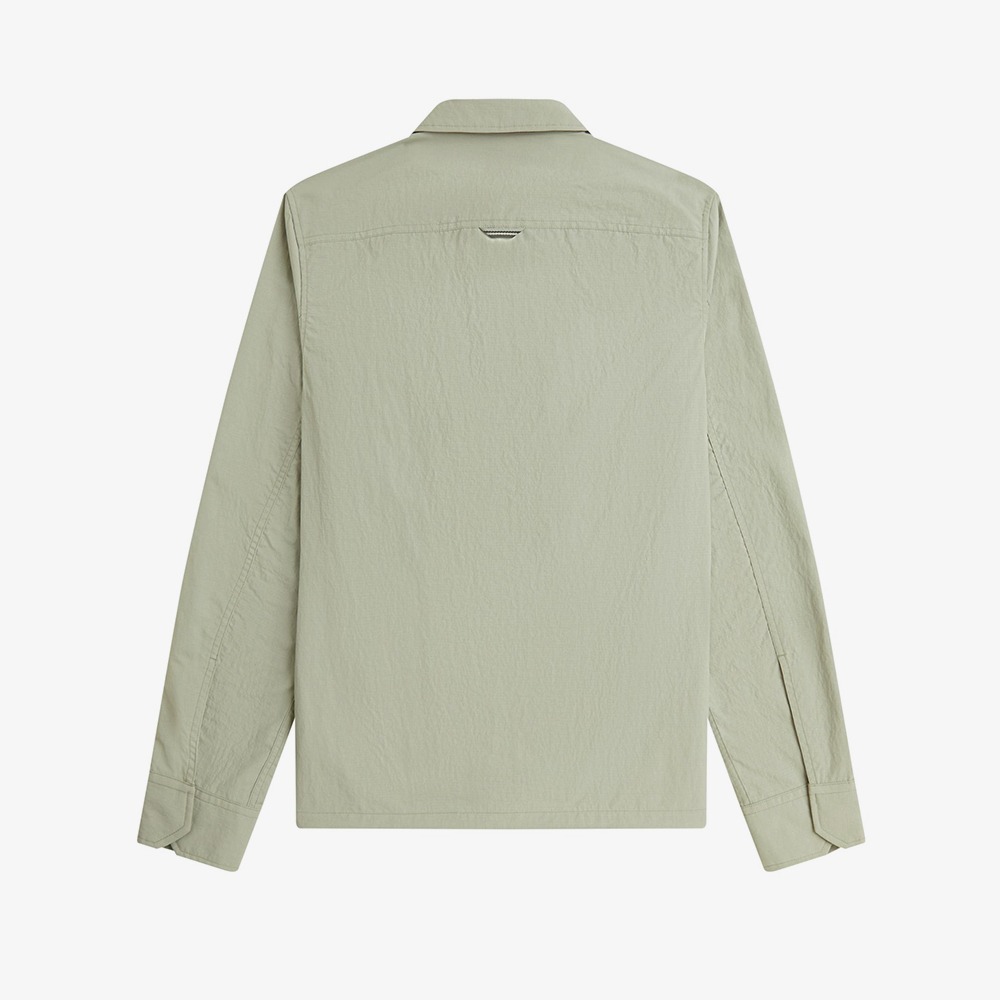 프레드페리 립스탑 포켓 오버셔츠 시그래스(Fred Perry Ripstop Pocket Overshirt Seagrass) - 6