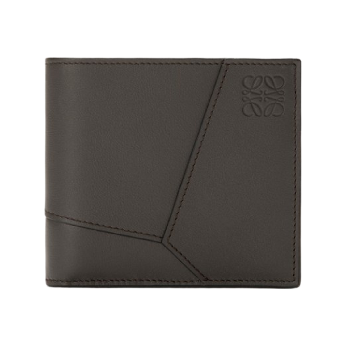 로에베 클래식 카프스킨 퍼즐 반지갑 다크 그레이(Loewe Puzzle Bi-Fold Wallet in Classic Calfskin Dark Grey) - 1
