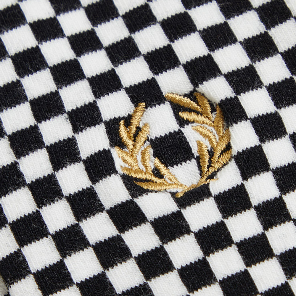 프레드페리 마이크로 체커보드 삭스 블랙(Fred Perry Micro Chequerboard Sock Black) - 2