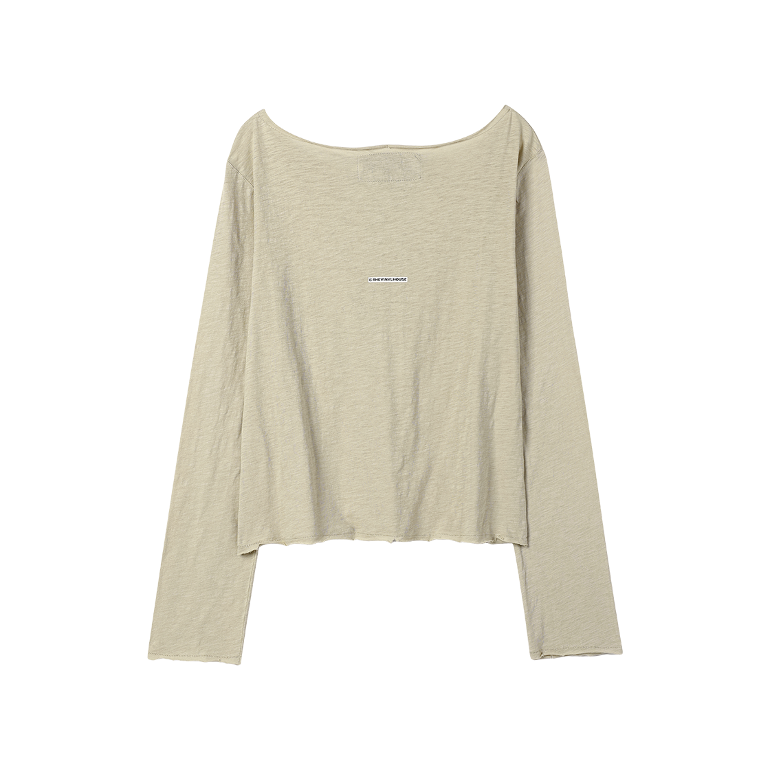 더바이닐하우스 뮤즈 시어 롱슬리브 티 (W) 크림(Thevinylhouse Muse Sheer Ls Tee (W) Cream) - 2