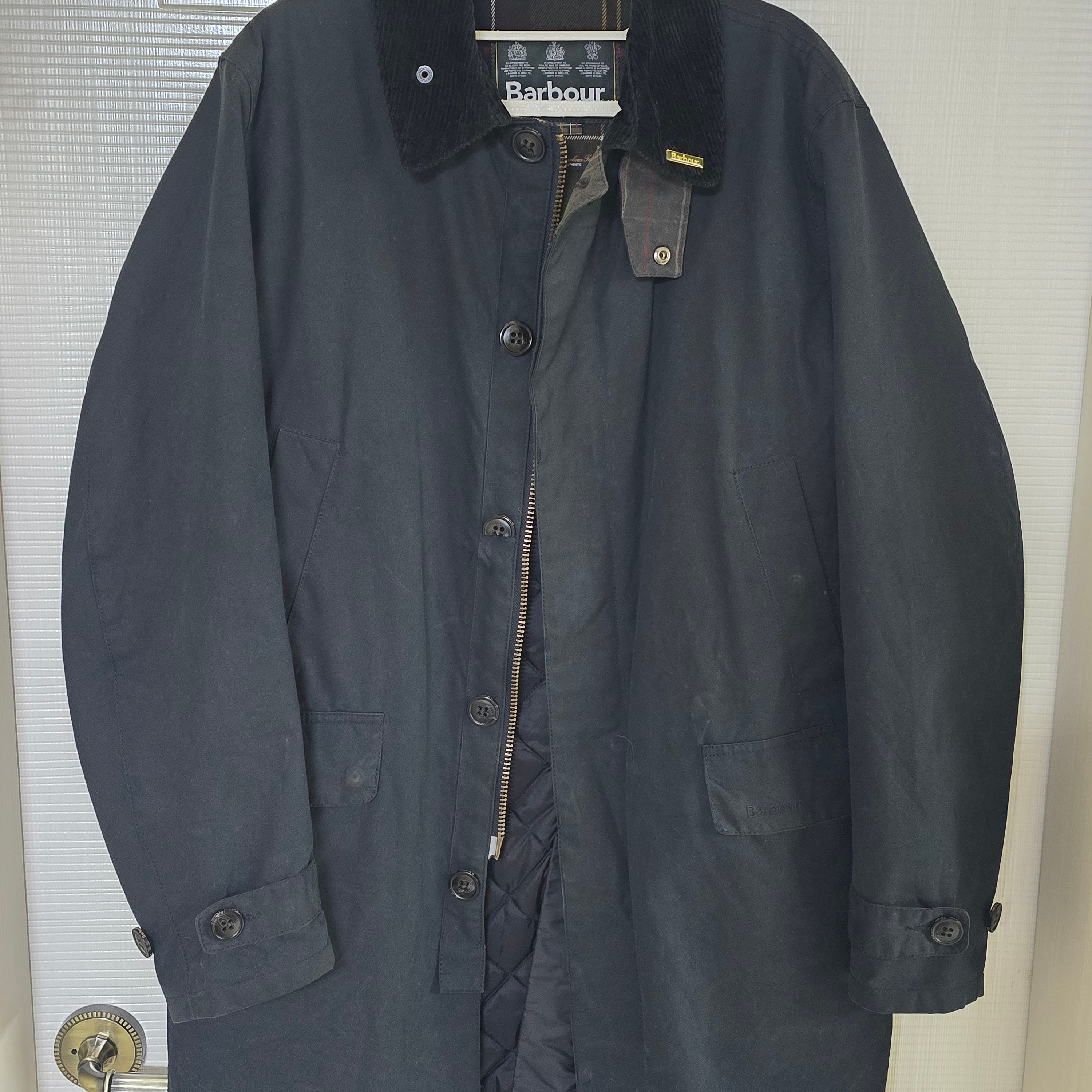 Barbour Beaufort Waxed Jacket Archive Olive 착용 스타일 - 1