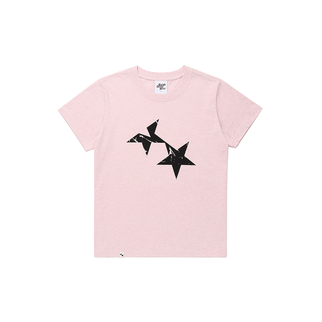 카비시 W 트윈 스타 숏슬리브 티셔츠 핑크(CAVISH W Twin Star SS Tee Pink)