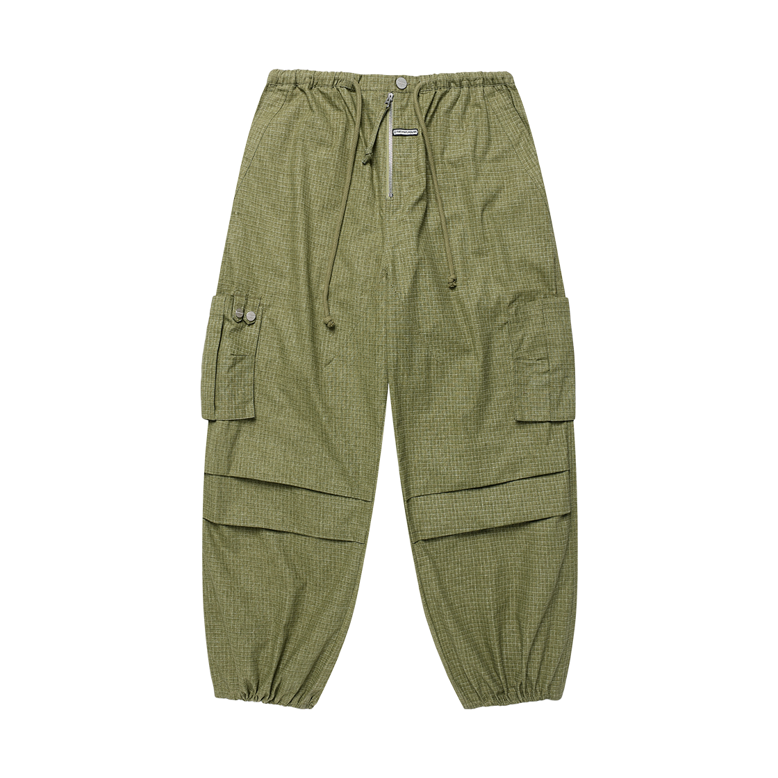 더바이닐하우스 립스탑 오버 카고 팬츠 (W) 올리브(Thevinylhouse Ribstop Over Cargo Pants (W) Olive) - 2