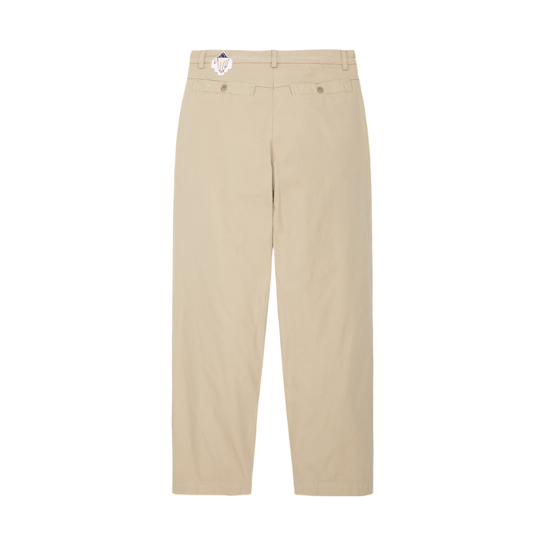 카브엠트 코튼 캐주얼 투턱 팬츠 베이지 - 26SS(Cav Empt Cotton Casual Two Tuck Pants Beige - 26SS) - 2