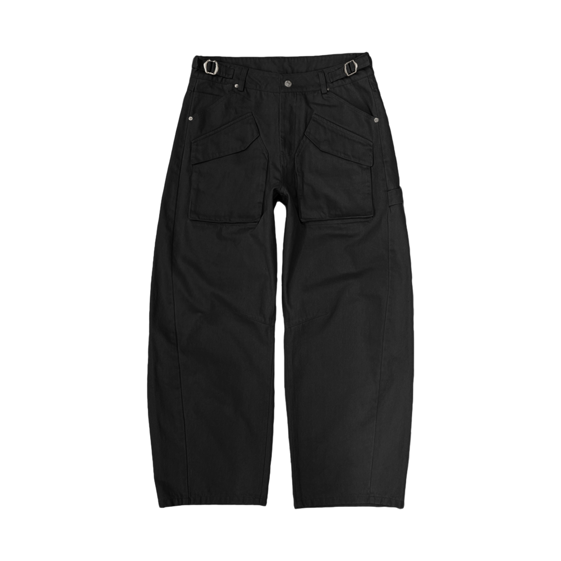 플레이버리즘 엔지니어드 커브드 팬츠 블랙(Flavorism Engineered Curved Pants Black)