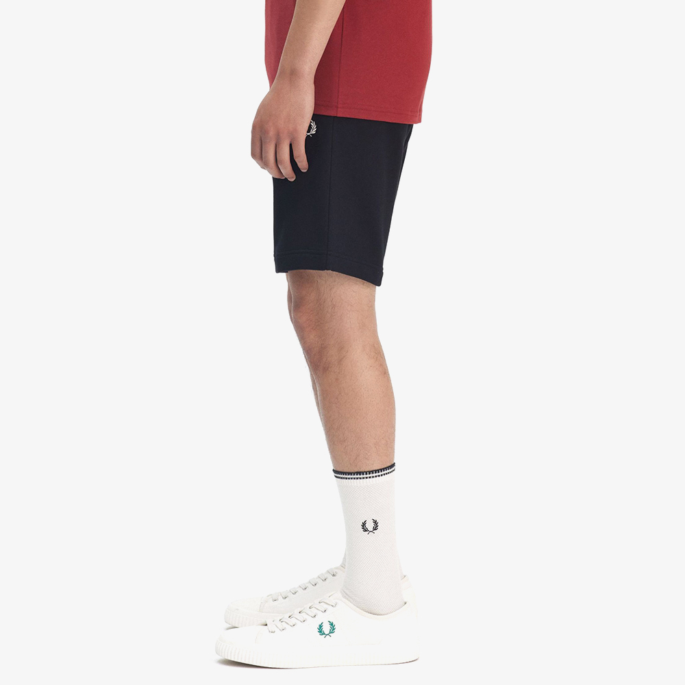 프레드페리 클래식 스웻 쇼츠 블랙(Fred Perry Classic Sweat Short Black) - 2