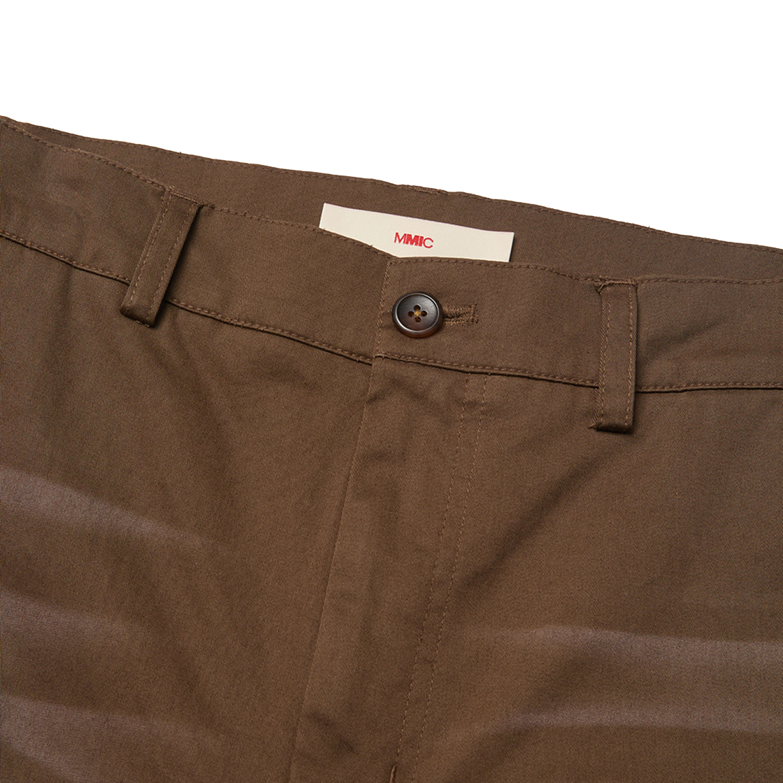 엠엠아이씨 블루스 플레어 치노 팬츠 브라운(MMIC Blues Flare Chino Pants Brown) - 2