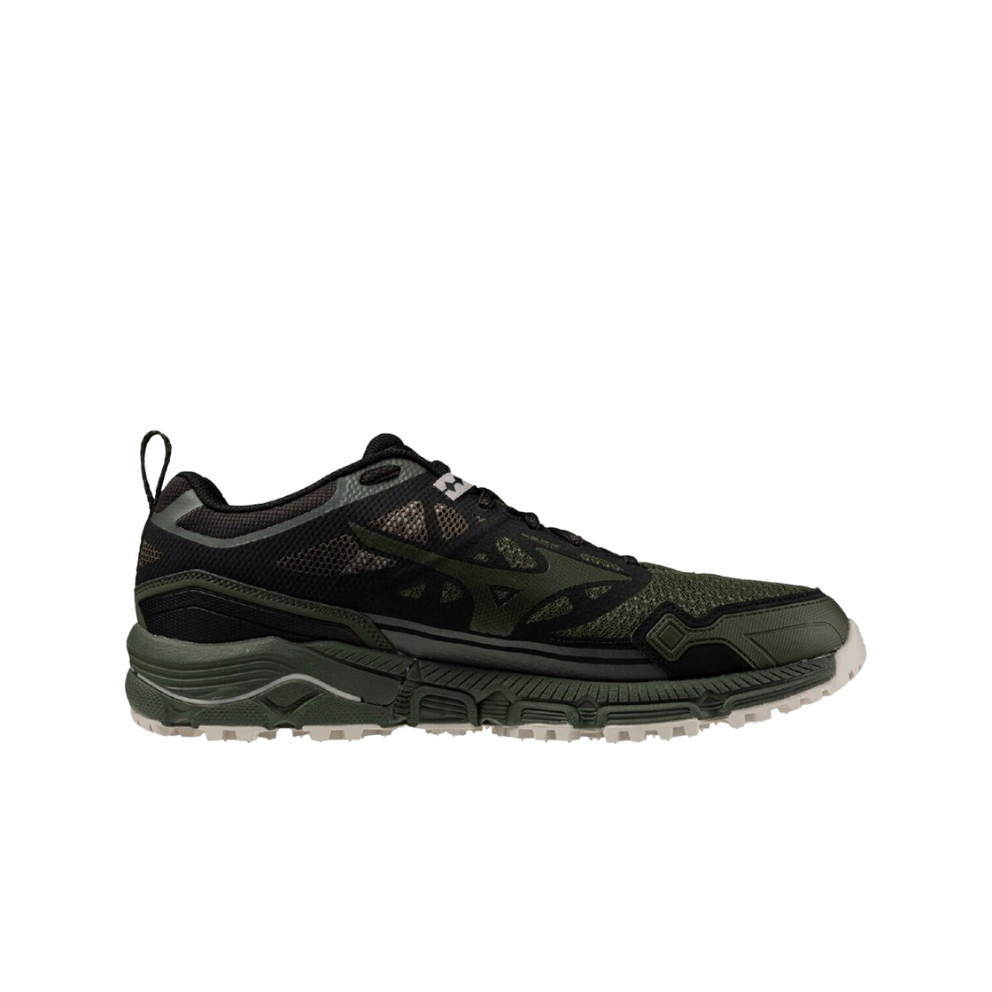 D1GA261003 Mizuno Wave Daichi LS Dark Green Khaki