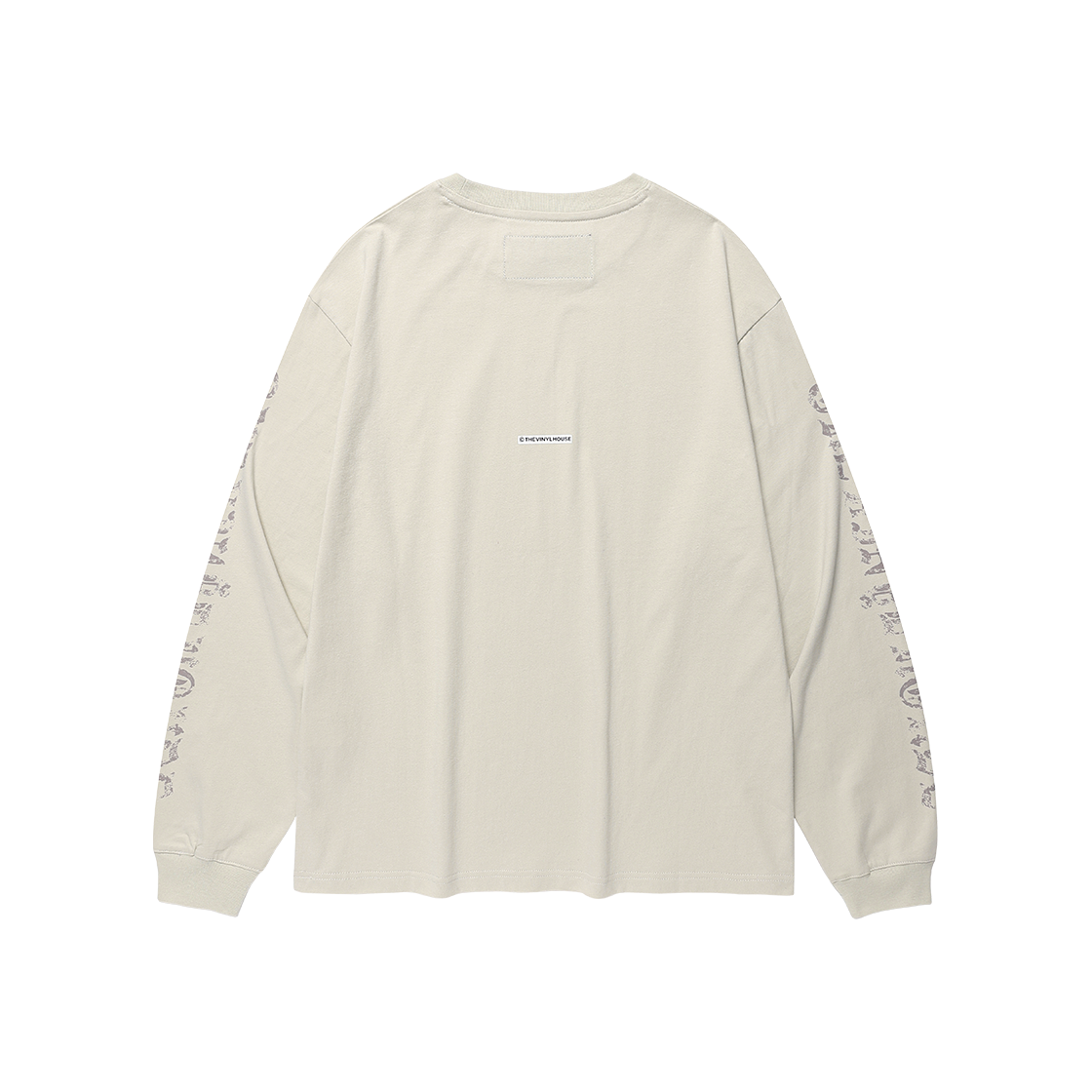 더바이닐하우스 러프 드로잉 롱슬리브 티 베이지(Thevinylhouse Rough Drawing Ls Tee Beige) - 2
