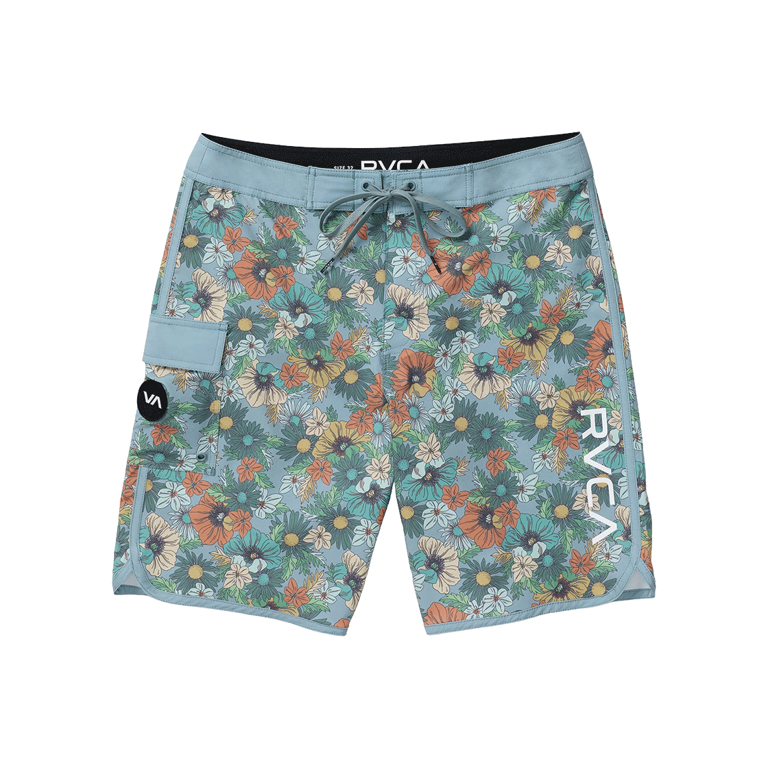루카 남성 이스턴 트렁크 20인치 보드숏 (VG11BS032LED)(RVCA Men Eastern Trunk 20-Inch Boardshorts (VG11BS032LED))