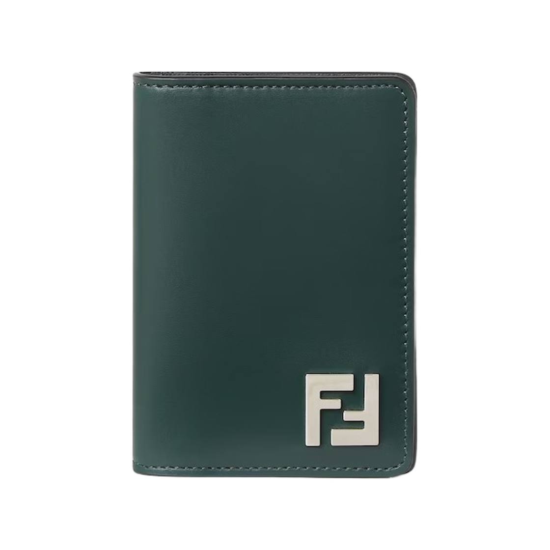 펜디 FF 스퀘어 카드 홀더 그린(Fendi FF Squared Card Holder Green) - 1