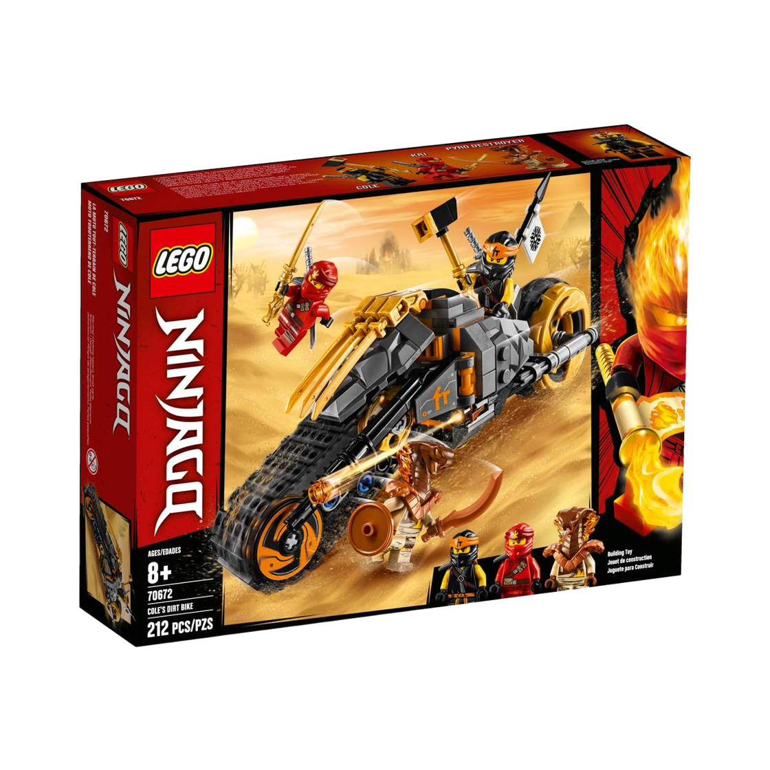 레고 닌자고 콜의 더트 바이크(Lego Ninjago Cole's Dirt Bike) - 2