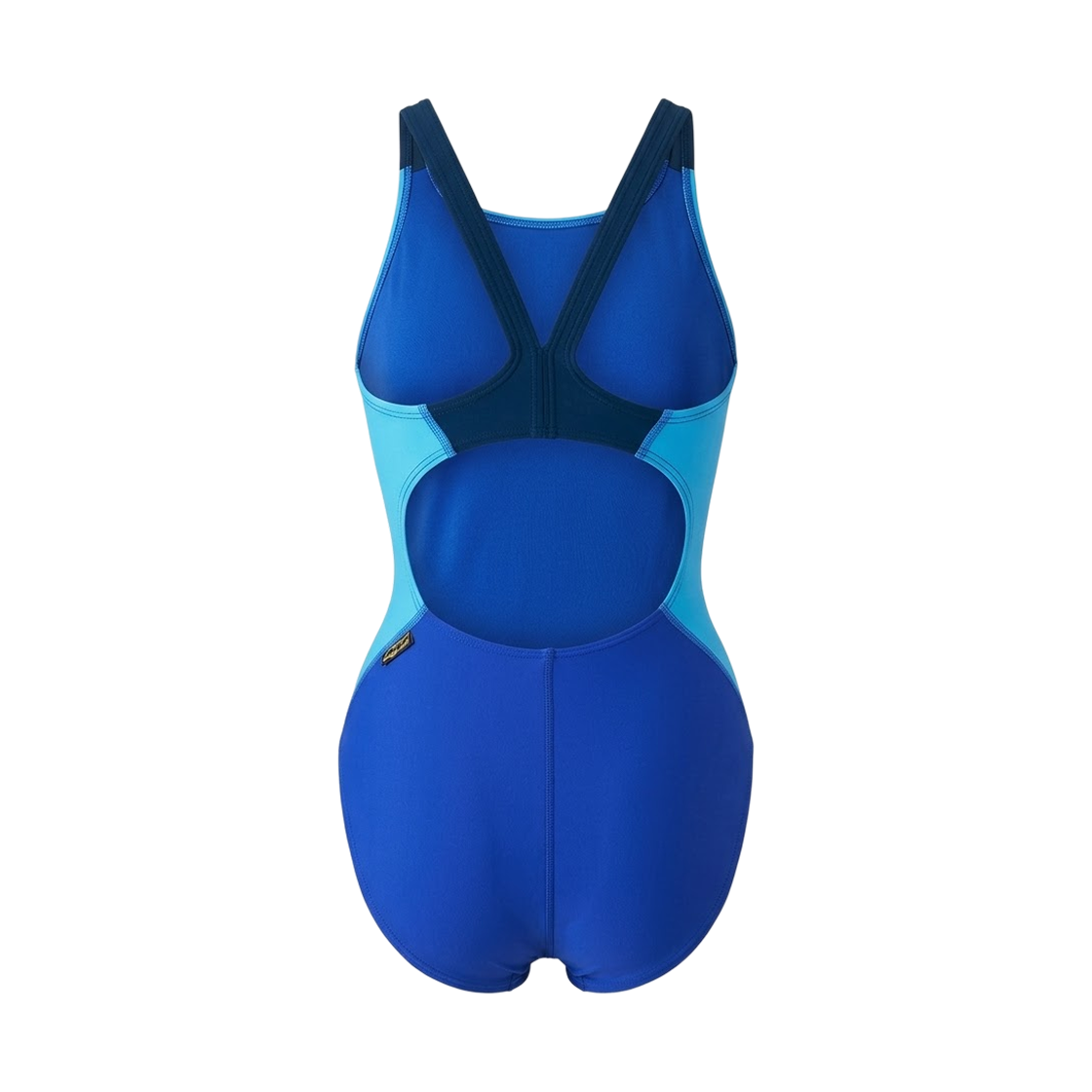 (W) 미즈노 수영 연습용 미디움 컷 수트 블루 라이트 블루((W) Mizuno Competitive Swimming Practice Medium Cut Suit Blue Light Blue) - 2