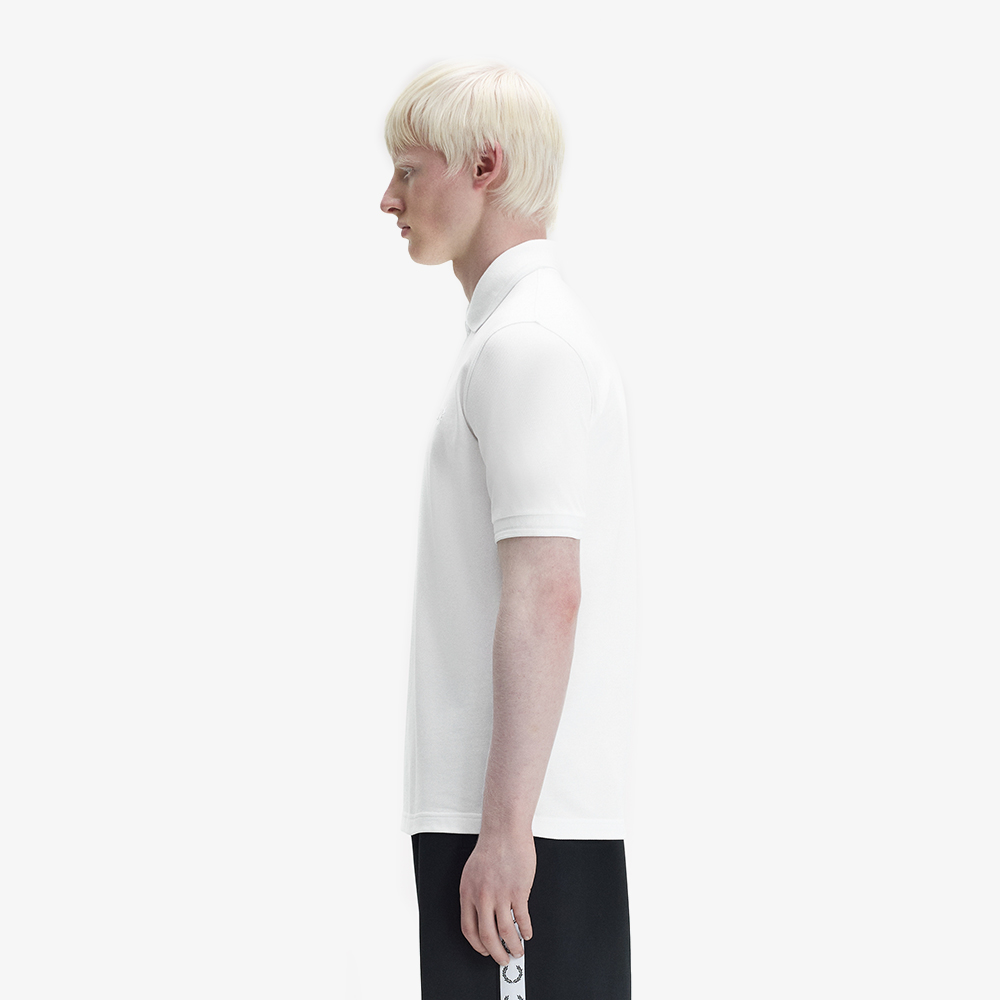 프레드페리 M12 트윈 팁 프레드페리 셔츠 화이트 화이트(Fred Perry Twin Tipped Fred Perry Shirt (M.I.E) White White) - 3