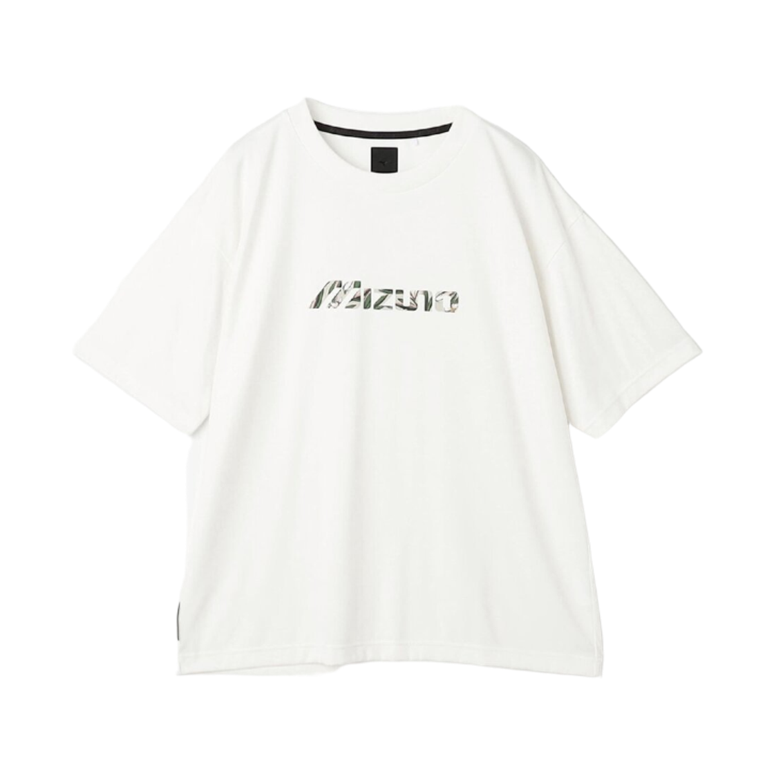 D2MAD01201 Mizuno Recycled Graphic T-Shirt White