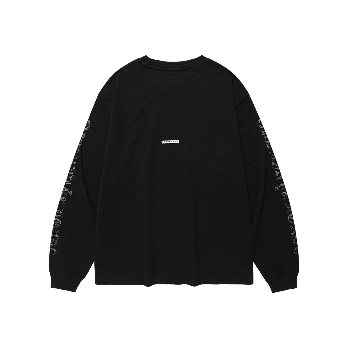 더바이닐하우스 러프 드로잉 롱슬리브 티 블랙(Thevinylhouse Rough Drawing Ls Tee Black) - 2