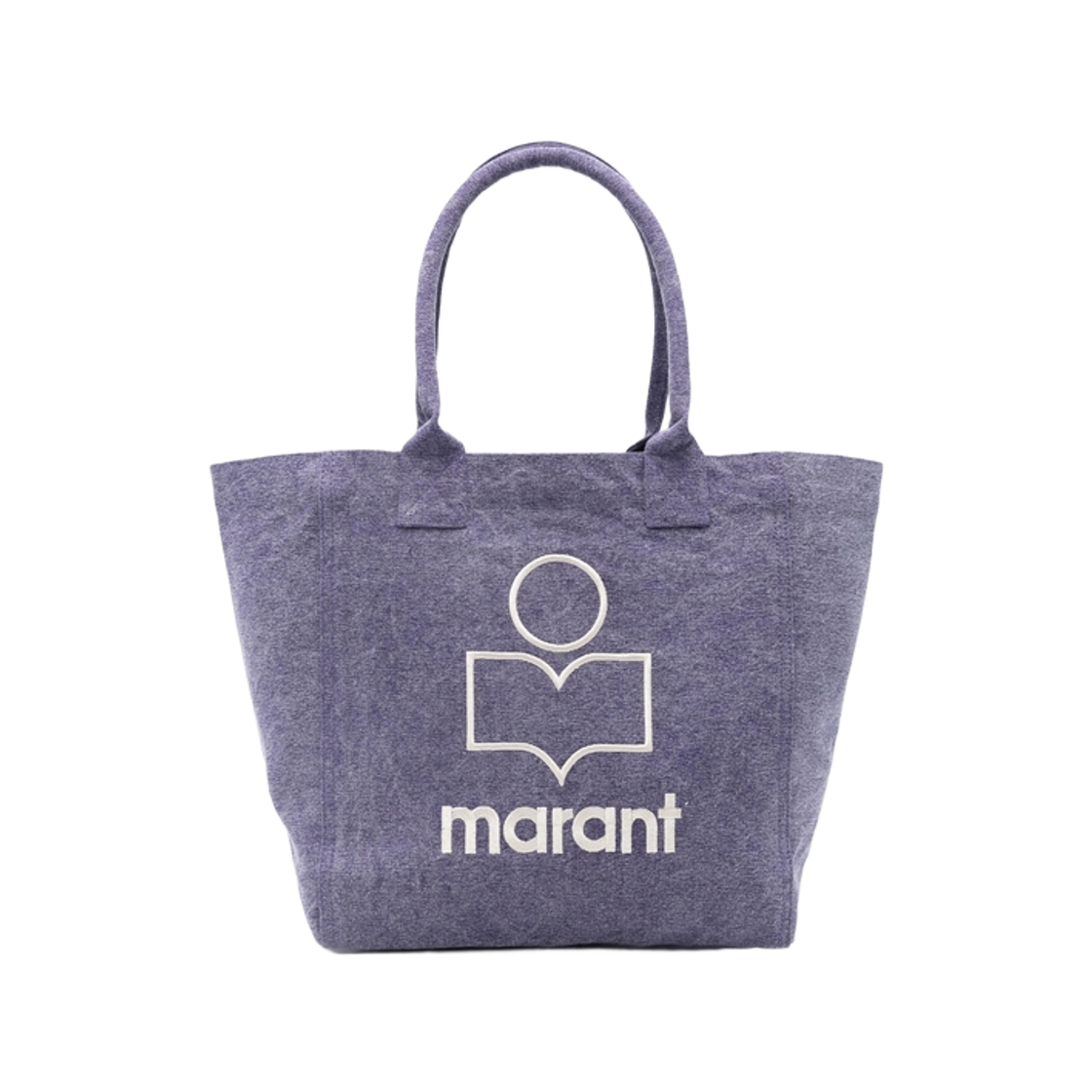 PM0002FA-A1X19M-86FP Isabel Marant Small Yenky Logo Tote Bag Purple - 26SS