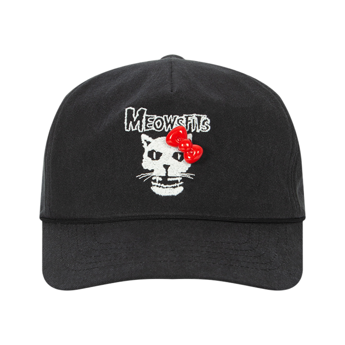 HF26AAC009BK HIGHTIDE FRANKIE MEOWSFITS Ribbon Cap