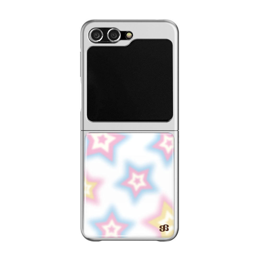 어프어프 블러리 스타 화이트 에폭시 범퍼 케이스 실버(earpearp Blurry Star White Epoxy Bumper Case - Silver) - 2