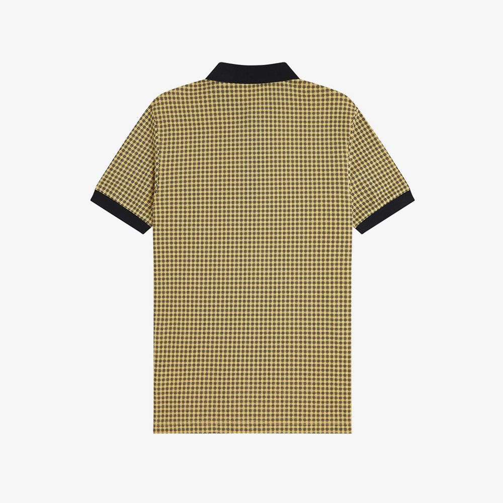 프레드페리 크로스 프린트 폴로 셔츠 블랙(Fred Perry Cross Print Polo Shirt Black) - 6