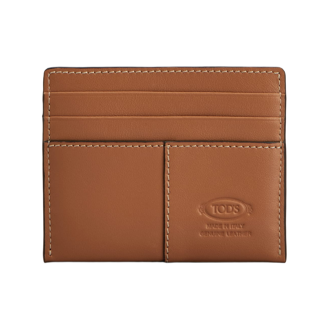 토즈 레더 크레딧 카드 홀더 브라운(Tod's Leather Credit Card Holder Brown) - 2
