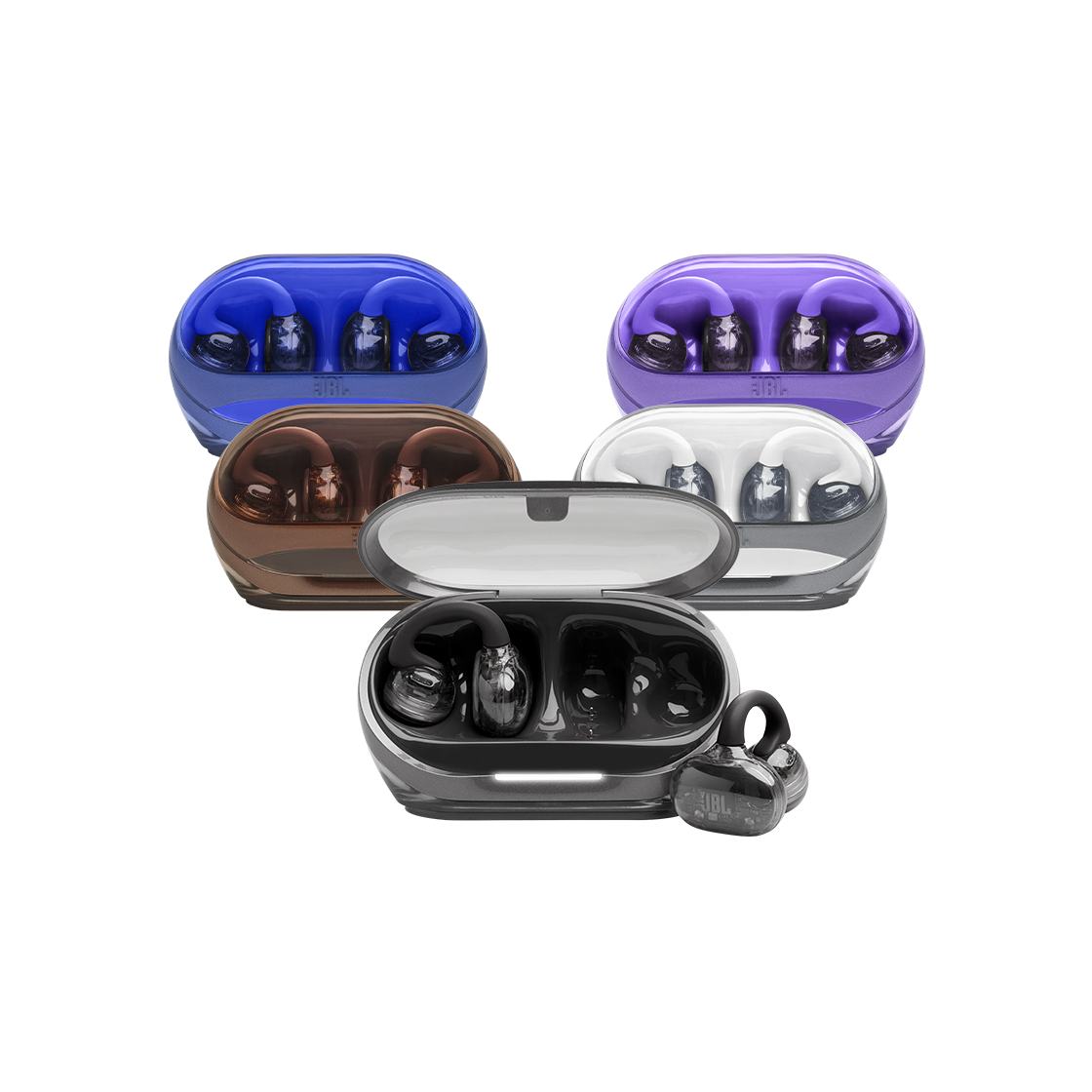 삼성공식파트너 JBL SOUNDGEAR CLIPS 오픈 클립형 런닝 귀걸이형 이어폰(JBL SOUNDGEAR CLIPS Open-Ear Running Earclip Bluetooth Earbuds) - 1
