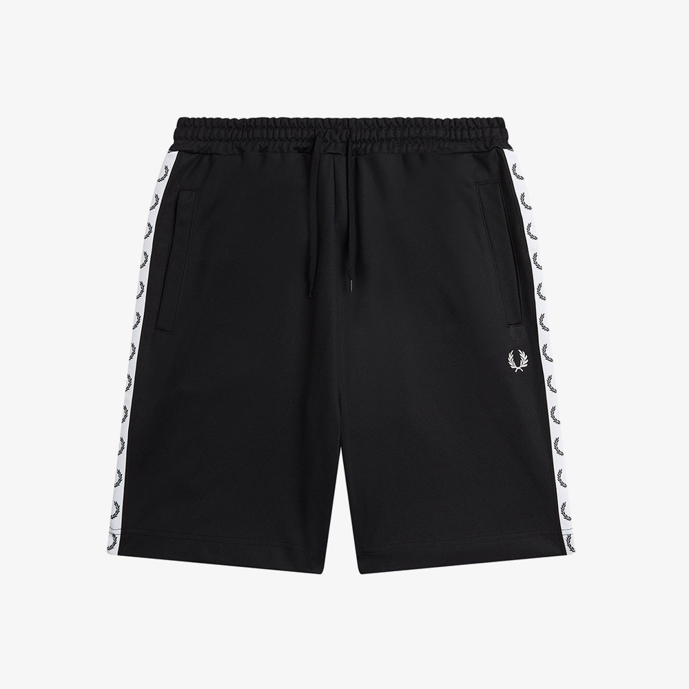 프레드페리 테잎 트리코트 쇼츠 블랙(Fred Perry Taped Tricot Short Black) - 5