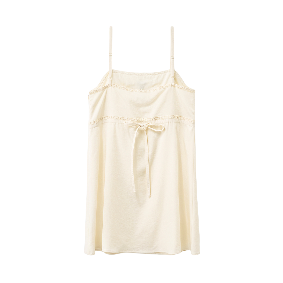 세터 우먼 테이핑 플레어 원피스 크림(SATUR W Taping Flare Onepiece Cream) - 2