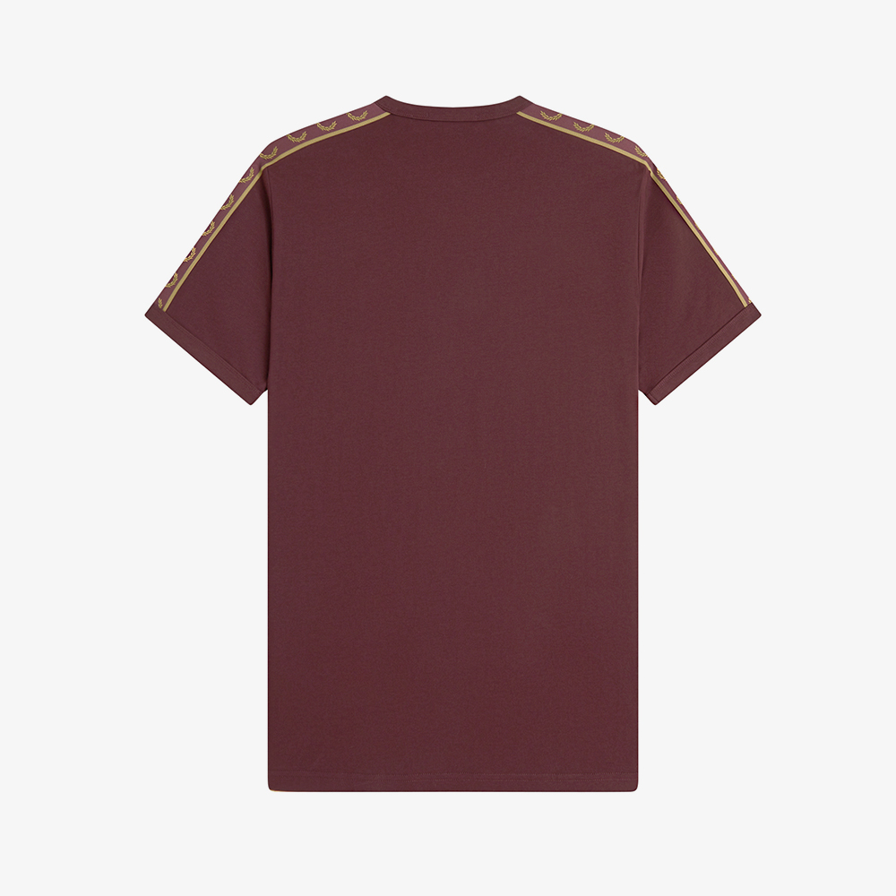프레드페리 컨트라스트 테잎 링어 티셔츠 옥스블러드 샴페인(Fred Perry Contrast Tape Ringer T-Shirt Oxblood Champagne) - 6