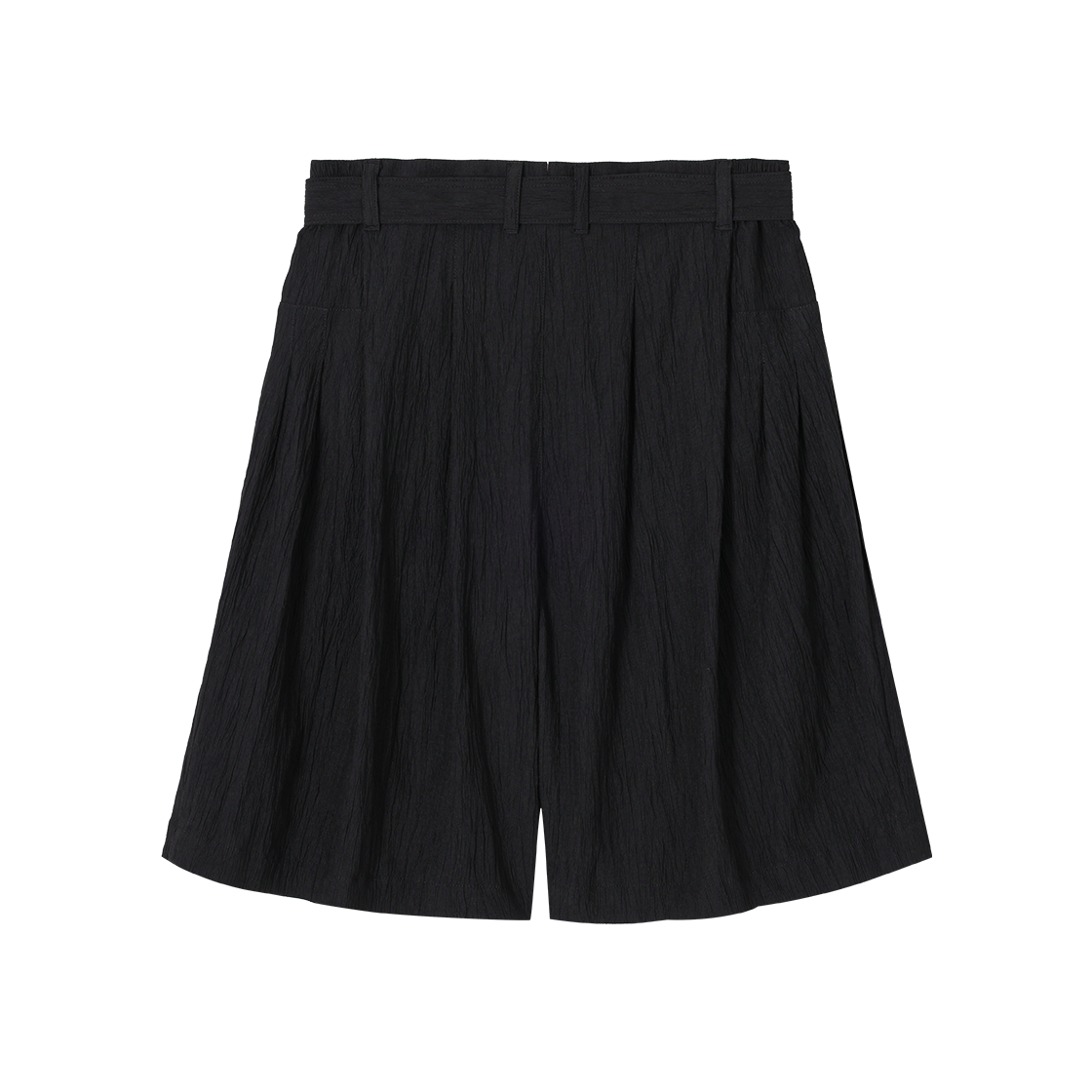 송지오 컬렉션 엣지 폴드 볼륨 쇼츠 블랙(SONGZIO COLLECTION Edgefold Volume Shorts Black) - 2