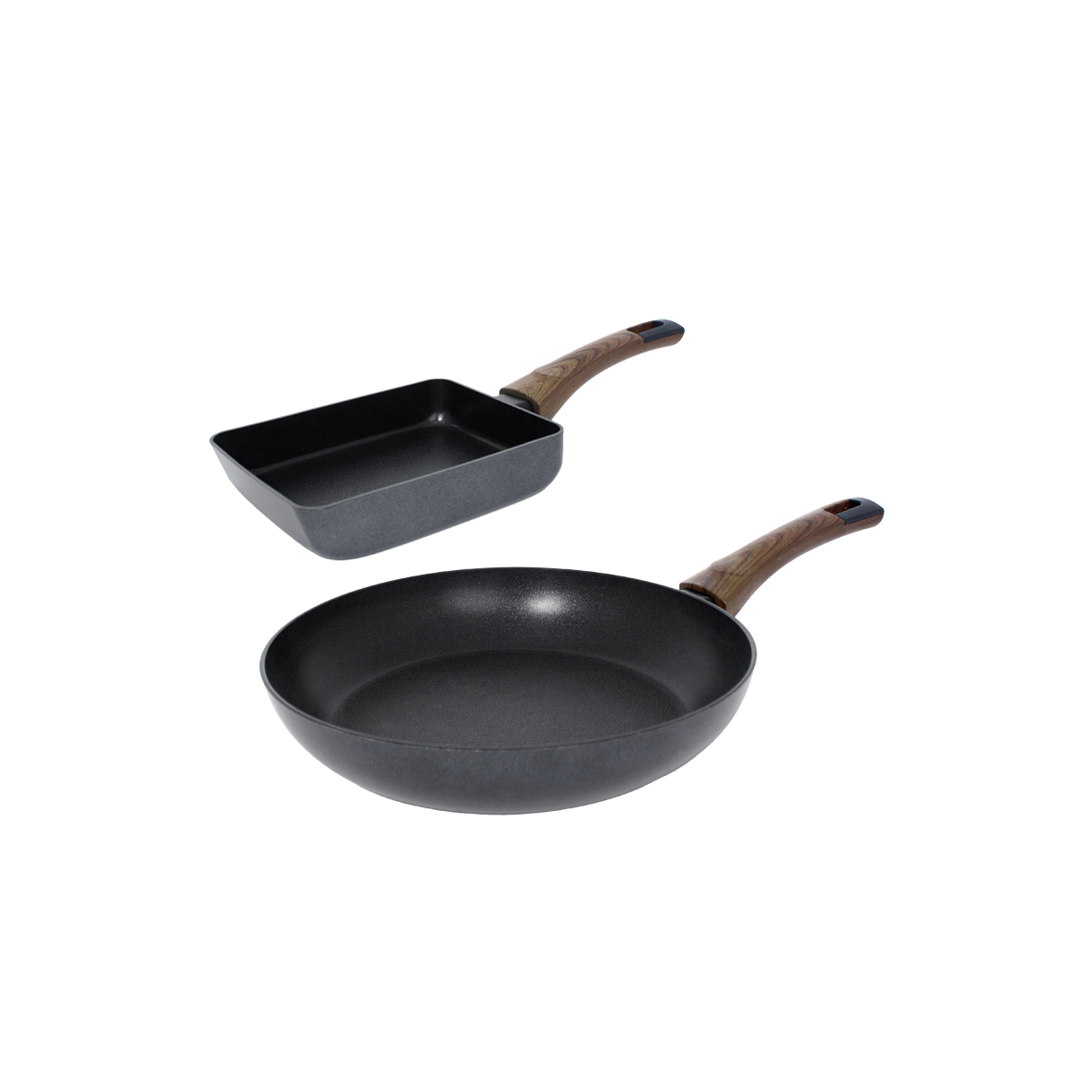 실바트 까리노 IH 인덕션 프라이팬 2종 세트 18사각+26팬(Silvat Carino IH Induction Frying Pan Set of 2 18 Square + 26 Pan)